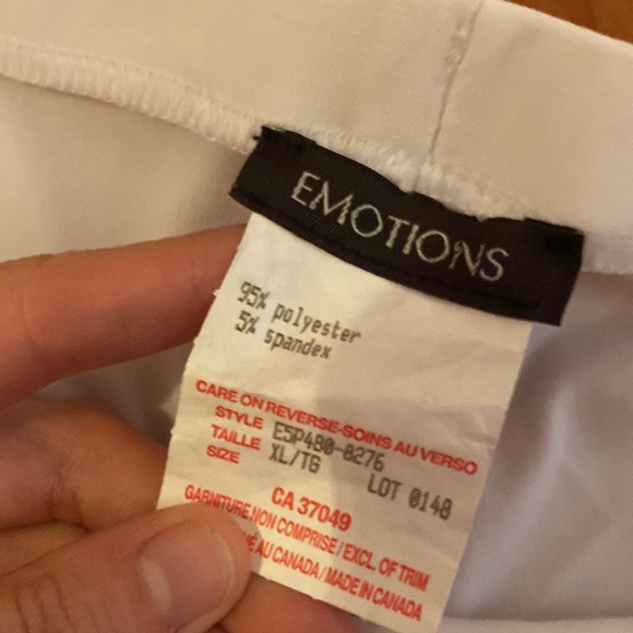 Emotion white pants - Picture 2 of 2